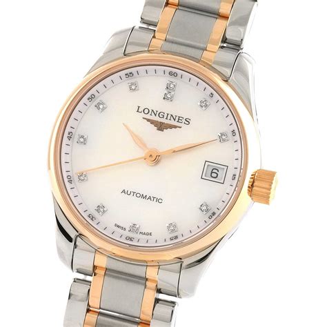 longines women's 18k watch